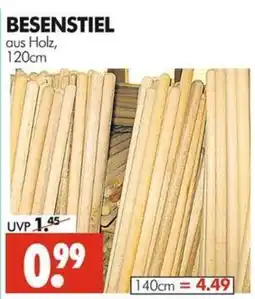Wreesmann BESENSTIEL aus Holz Angebot