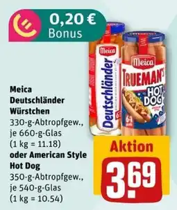 nahkauf Meica Deutschländer Würstchen Angebot
