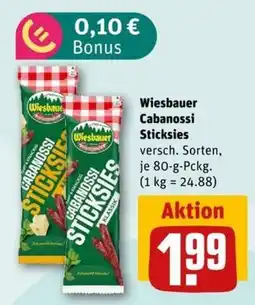 nahkauf Wiesbauer Cabanossi Sticksies Angebot