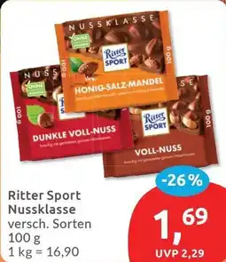Budni Ritter Sport Nussklasse Angebot