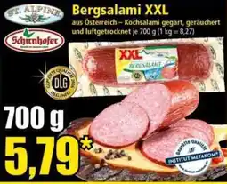 Norma Bergsalami XXL Angebot