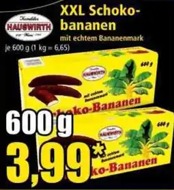 Norma XXL Schoko-bananen Hauswirth Angebot