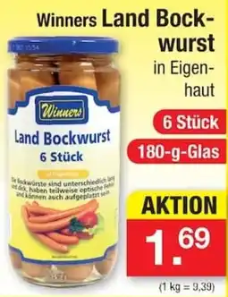Zimmermann Winners Land Bockwurst Angebot