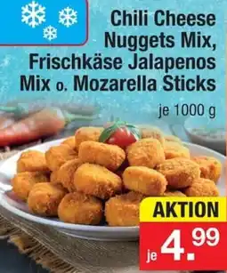 Zimmermann Chili Cheese Nuggets Mix, Frischkäse Jalapenos Mix o. Mozarella Sticks Angebot