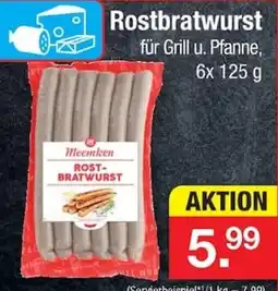 Zimmermann Meemken Rostbratwurst Angebot