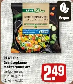 nahkauf REWE Bio Gemüsepfanne mediterraner Art Angebot