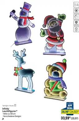 METRO Tarrington House Infinity Leuchtfiguren Angebot