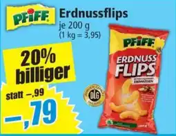 Norma Pfiff Erdnussflips Angebot