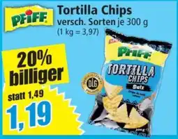 Norma Priff Tortilla Chips Angebot