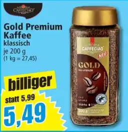 Norma Caffeciao Gold Premium Kaffee klassisch Angebot