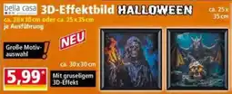 Norma della casa 3D-Effektbild HALLOWEEN Angebot
