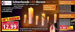 Norma Schwebende LED-Kerzen Angebot