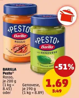 PENNY Barilla Pesto Angebot