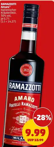 PENNY RAMAZZOTTI Amaro Angebot