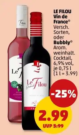 PENNY Le Filou Vin de France Angebot