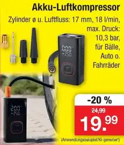 Zimmermann Akku-Luftkompressor Angebot