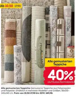 Rusta Alle gemusterten Teppiche Angebot