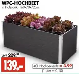 Wreesmann WPC-HOCHBEET in Holzoptik Angebot