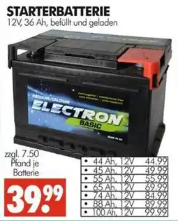 Wreesmann STARTERBATTERIE ELECTRON BASIC Angebot