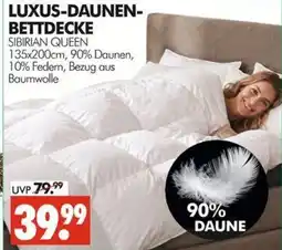 Wreesmann LUXUS-DAUNEN-BETTDECKE SIBIRIAN QUEEN Angebot
