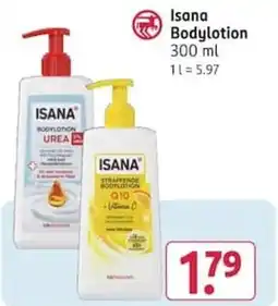 Rossmann Isana Bodylotion Angebot
