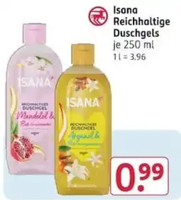 Rossmann Isana Reichhaltige Duschgels Angebot