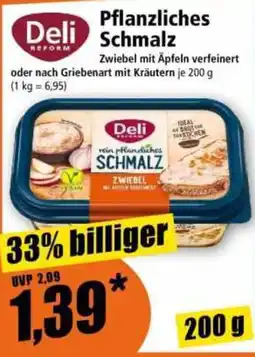 Norma Deli Pflanzliches Schmalz Angebot