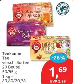 Budni Teekanne Tee Angebot
