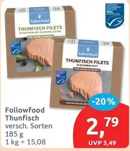 Budni Followfood Thunfisch Angebot
