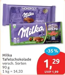 Budni Milka Tafelschokolade Angebot