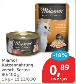 Budni Miamor Katzenfutter Angebot