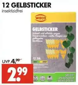 Wreesmann WECO GELBSTICKER Angebot