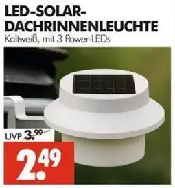 Wreesmann LED-SOLAR-DACHRINNENLEUCHTE Angebot