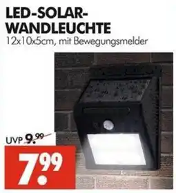 Wreesmann LED-SOLAR-WANDLEUCHTE Angebot