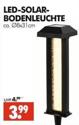 Wreesmann LED-SOLAR-BODENLEUCHTE Angebot