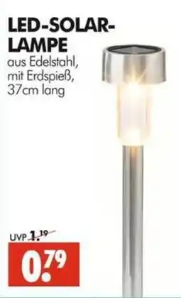 Wreesmann LED-SOLAR-LAMPE Angebot