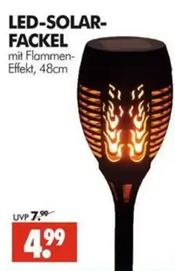Wreesmann LED-SOLAR-FAKEL mit Flammen-Effekt Angebot