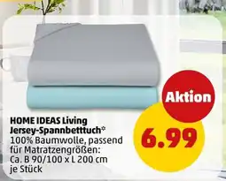 PENNY HOME IDEAS Living Jersey-Spannbetttuch* Angebot