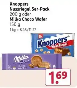 Rossmann Knoppers Nussriegel Angebot