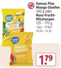 Rossmann Genuss Plus Mango-Streifen Angebot