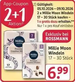 Rossmann Millie Moon Windeln Angebot