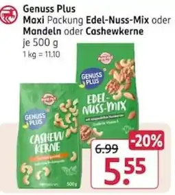 Rossmann Genuss Plus Edel-Nuss-Mix Angebot