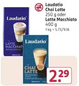 Rossmann Laudatio Chai Latte Angebot