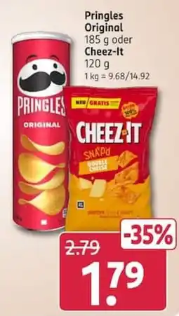 Rossmann Pringles Original Angebot