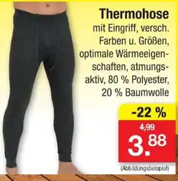 Zimmermann Thermohose Angebot