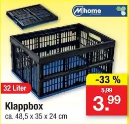 Zimmermann Mhome Klappbox Angebot