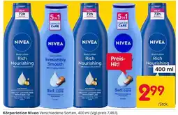 Rusta Körperlotion Nivea Angebot