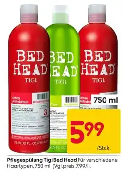 Rusta Pflegespülung Tigi Bed Head Angebot