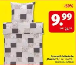 Segmüller Baumwoll-Bettwäsche "Mariella" Angebot