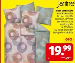 Segmüller Janine Biber-Bettwäsche Angebot